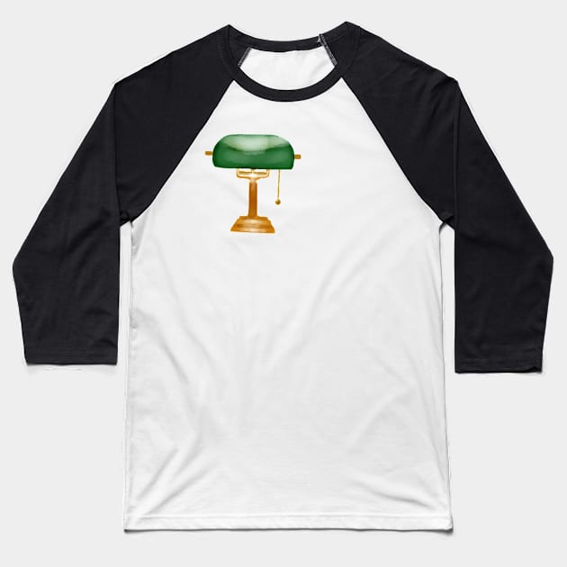 Lamp Baseball T-Shirt by melissamiddle